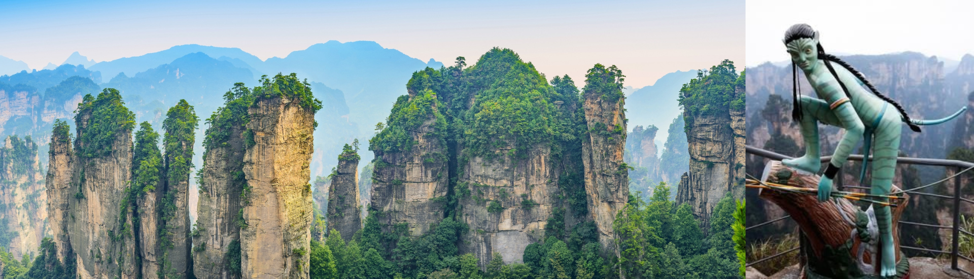 China With Avatar Mountain Tour, Kochi, Kerala Bestination Holidays