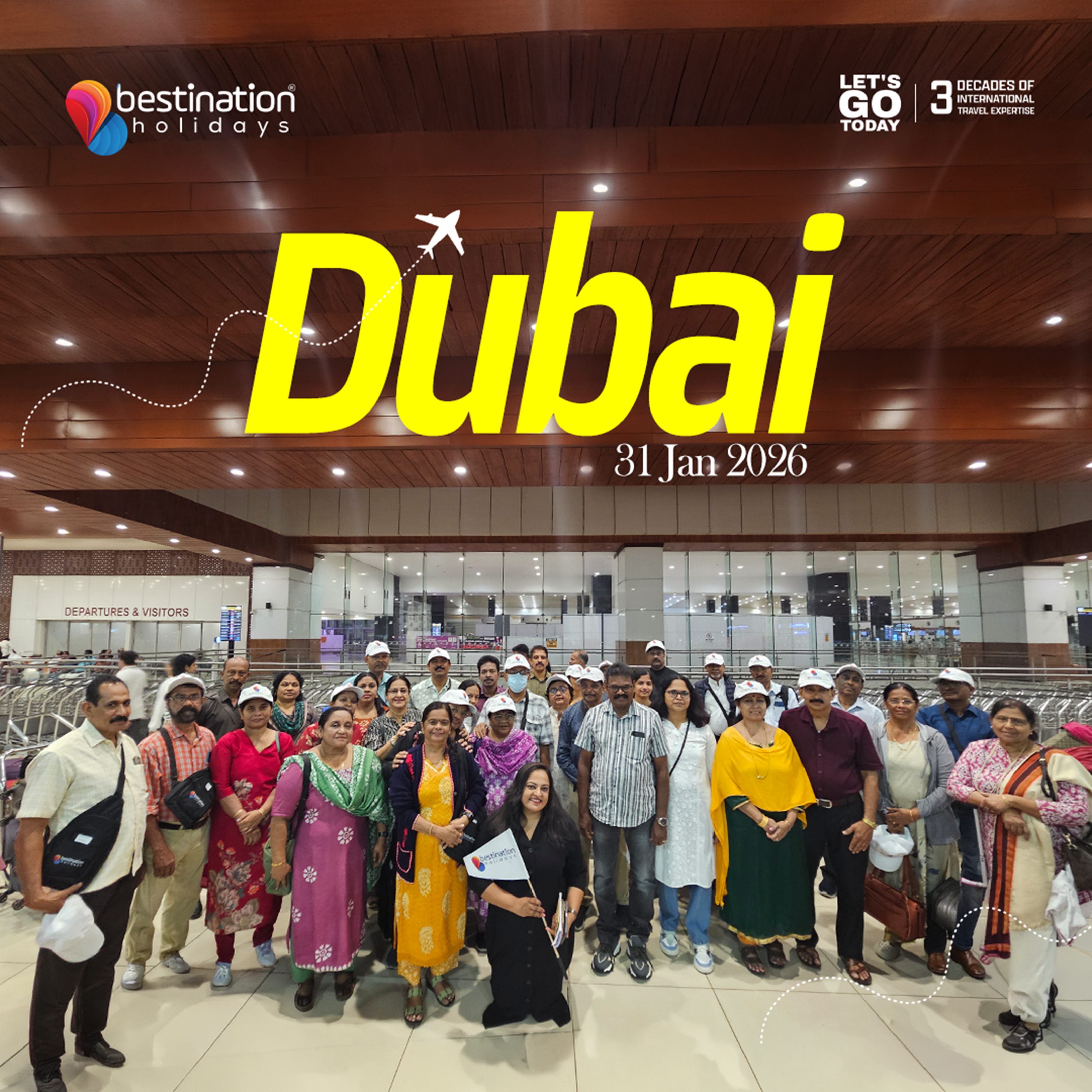 Bestination Holidays Happy Departures for Dubai