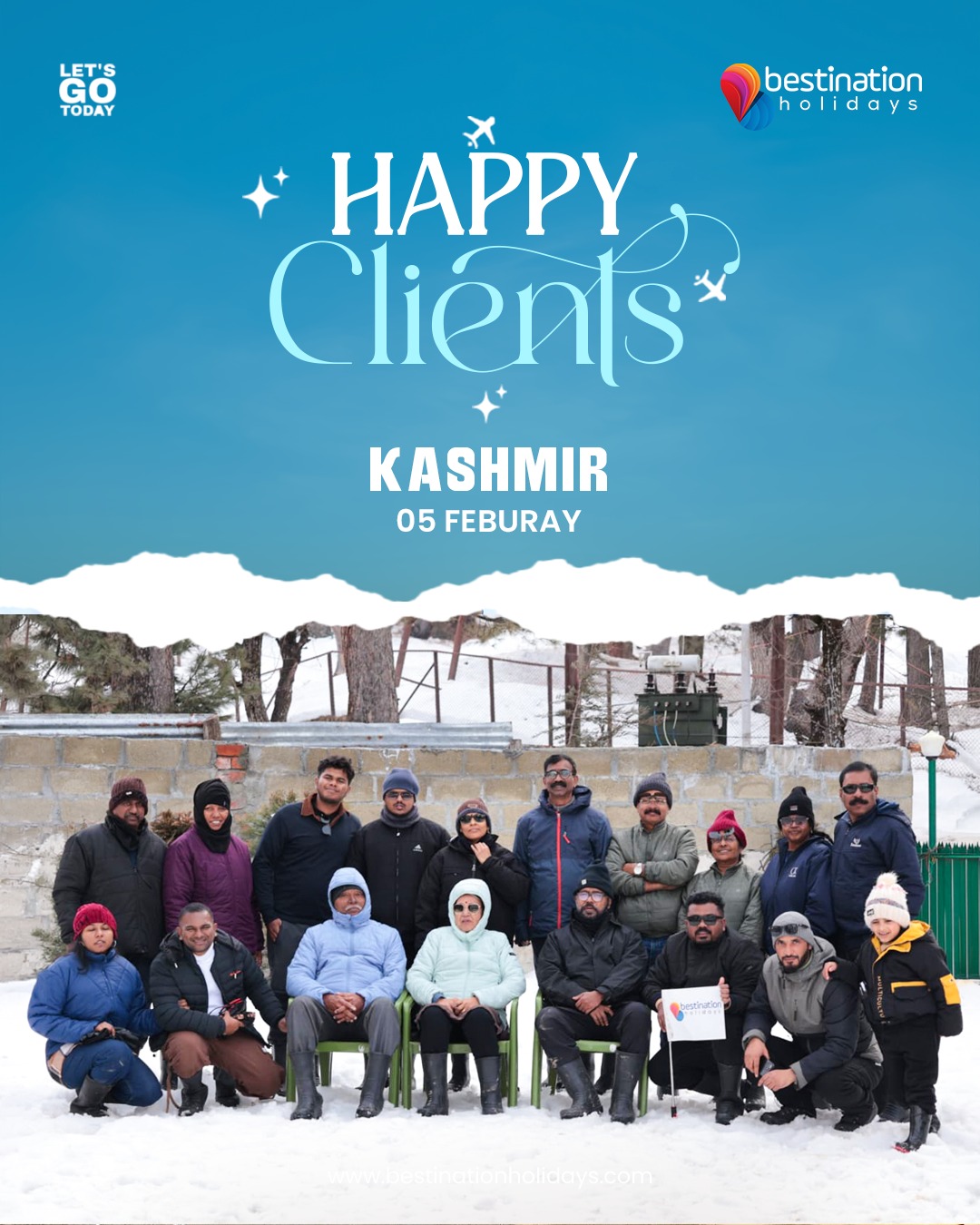 Kashmir Tour Happy Clients Bestination Holidays